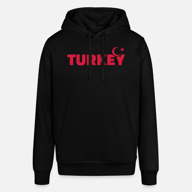 Turkey - Sweat à capuche SOUNDER Stanley/Stella Unisexe - noir