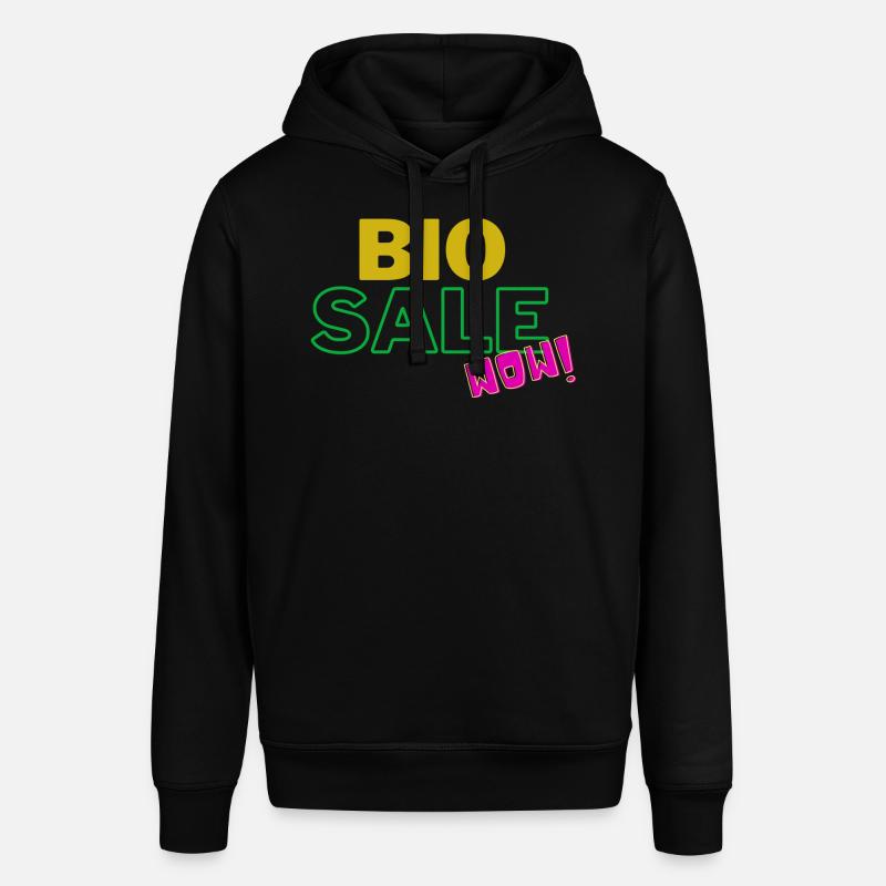 vente bio wow, dictons, cadeau - Sweat à capuche SOUNDER Stanley/Stella Unisexe - noir
