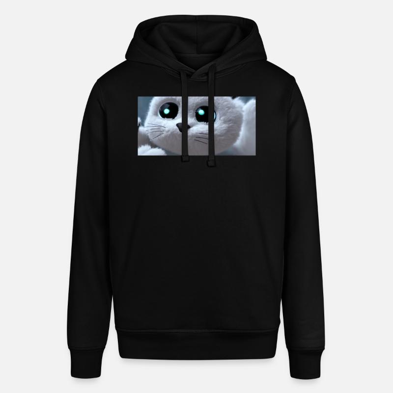 Le chat vous regarde - Sweat à capuche SOUNDER Stanley/Stella Unisexe - noir