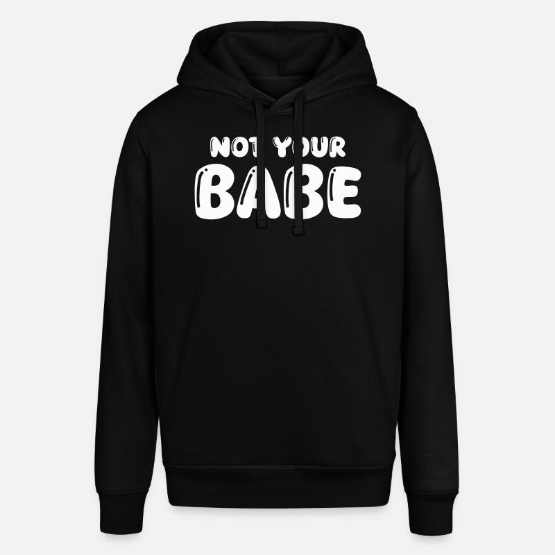 pas votre bébé - Sweat à capuche SOUNDER Stanley/Stella Unisexe - noir