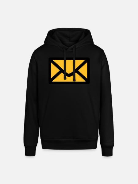 Letter envelope - Stanley/Stella SOUNDER Unisex Hoodie - black