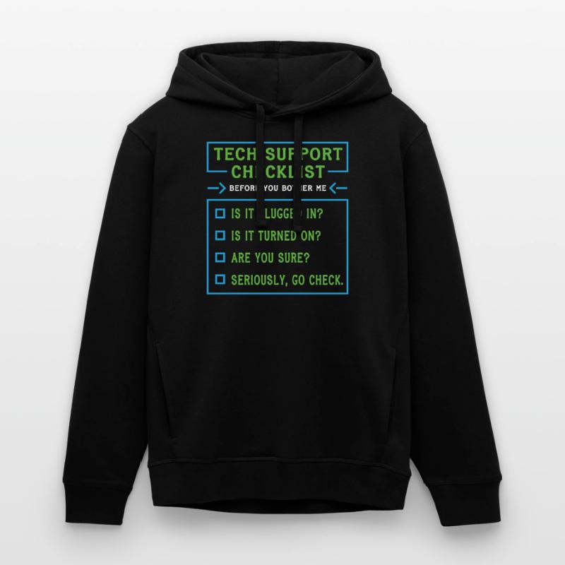 Liste de contrôle du support technique Coding Sweat à capuche SOUNDER Stanley/Stella Unisexe