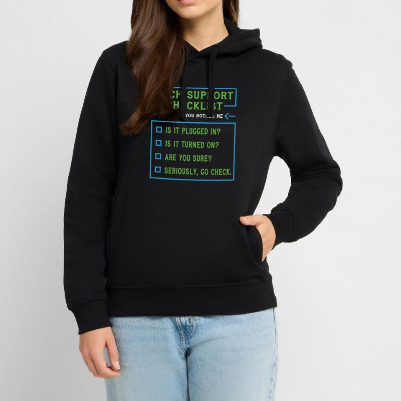 Liste de contrôle du support technique Coding Sweat à capuche SOUNDER Stanley/Stella Unisexe