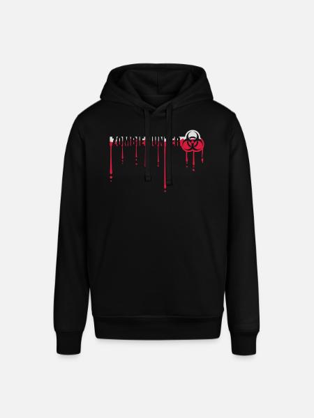 zombie hunter Halloween quote - Stanley/Stella SOUNDER Unisex Hoodie - black