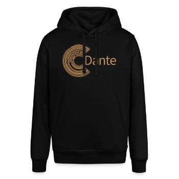 Per Dante - Felpa con cappuccio unisex SOUNDER di Stanley/Stella - nero - Fronte - Alina (178cm) & Michal (187cm)