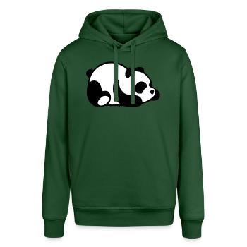 Baby-Panda - Stanley/Stella Unisex Hoodie SOUNDER - Flaschengrün - Vorne - Alina (178cm) & Michal (187cm)