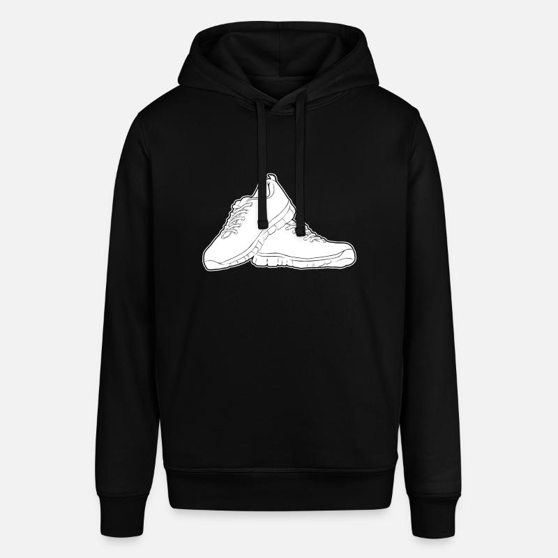 Running shoes Black Solid - Sweat à capuche SOUNDER Stanley/Stella Unisexe - noir