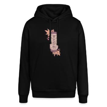 Joyeux automne - Sweat à capuche SOUNDER Stanley/Stella Unisexe - noir - Devant - Alina (178cm) & Michal (187cm)