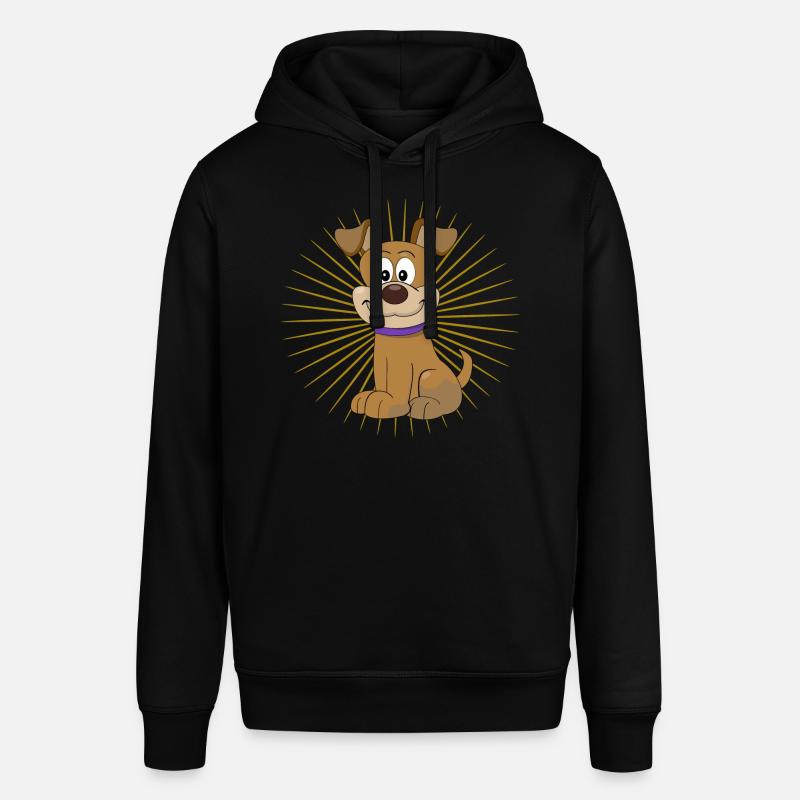 Cadeau de chien de chien - Sweat à capuche SOUNDER Stanley/Stella Unisexe - noir
