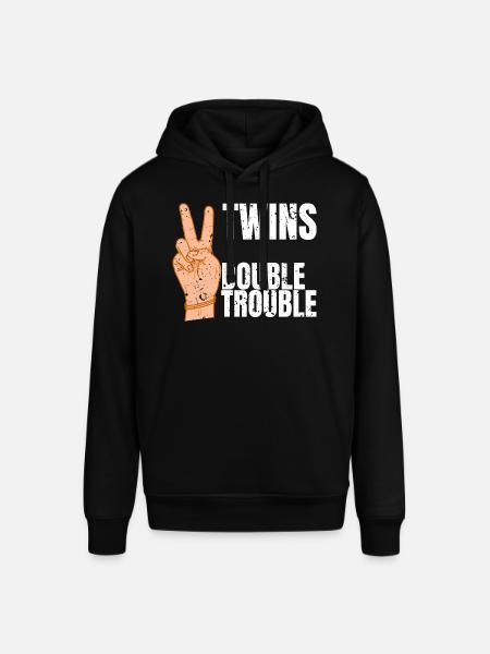 Twins - Stanley/Stella SOUNDER Unisex Hoodie - black