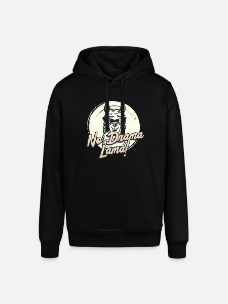 Pas de drame, lama! - Sweat à capuche SOUNDER Stanley/Stella Unisexe - noir