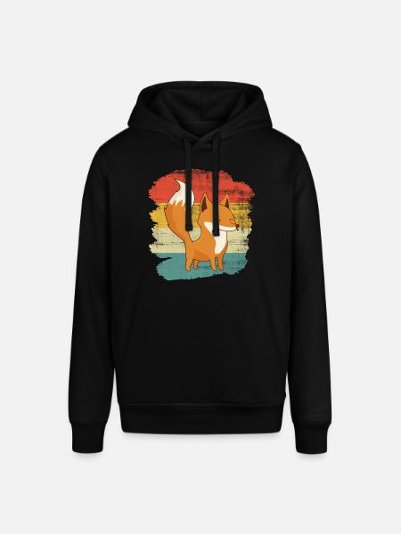 Fuchs - Stanley/Stella Unisex Hoodie SOUNDER - Schwarz