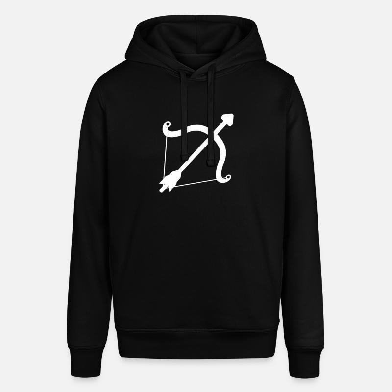arc et des flèches - Sweat à capuche SOUNDER Stanley/Stella Unisexe - noir