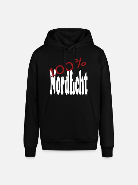 nordlicht w - Stanley/Stella Unisex Hoodie SOUNDER - Schwarz