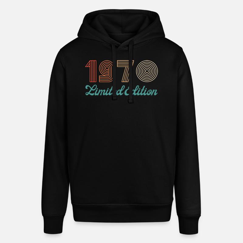 Année 1970 limited edition - Sweat à capuche SOUNDER Stanley/Stella Unisexe - noir