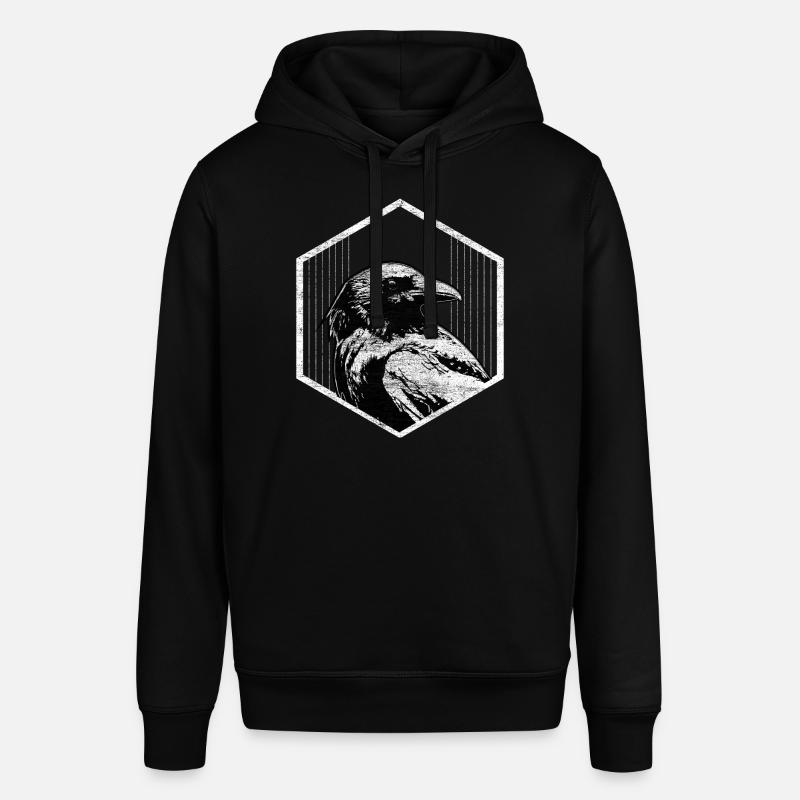 Idée cadeau Raven Night - Sweat à capuche SOUNDER Stanley/Stella Unisexe - noir
