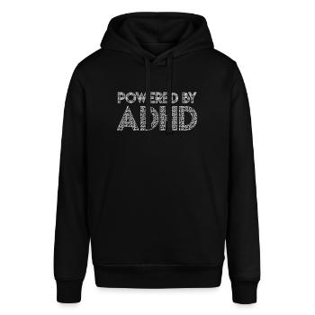 ADHD - Stanley/Stella SOUNDER Unisex Hoodie - black - Front - Alina (178cm) & Michal (187cm)
