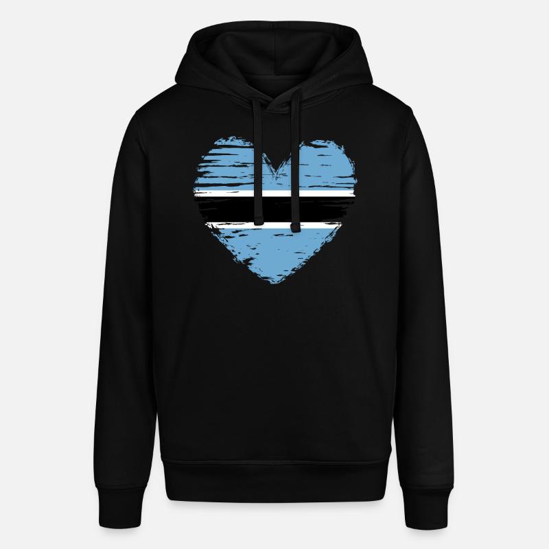 Drapeau drapeau du Botswana - Sweat à capuche SOUNDER Stanley/Stella Unisexe - noir