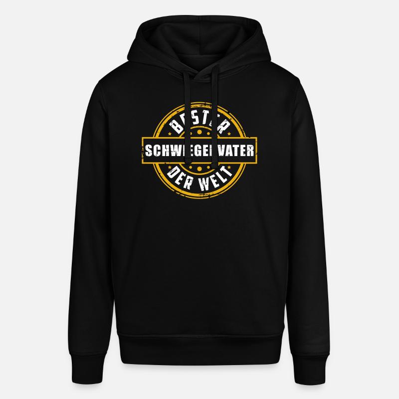 Schwiegervater Coole Bester Spruch Geschenkidee - Stanley/Stella Unisex Hoodie SOUNDER - Schwarz