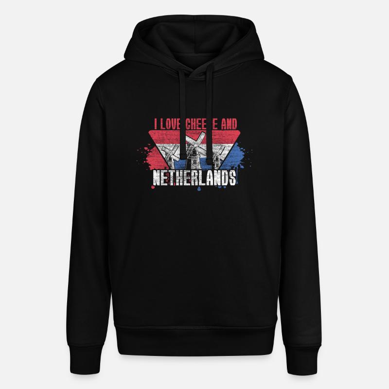 Pays-Bas Blason Idée cadeau - Sweat à capuche SOUNDER Stanley/Stella Unisexe - noir