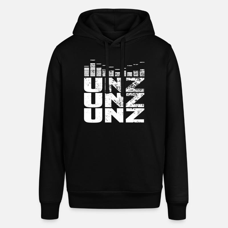 Unz unz unz techno - Sweat à capuche SOUNDER Stanley/Stella Unisexe - noir