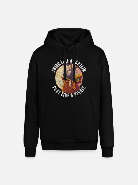 Piratenschiff Schatzsuche Augenklappe Schiff - Stanley/Stella Unisex Hoodie SOUNDER - Schwarz