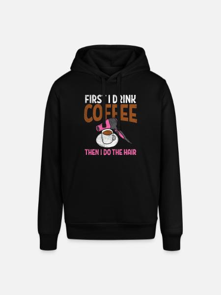 Coiffeur Café Coiffeur - Sweat à capuche SOUNDER Stanley/Stella Unisexe - noir