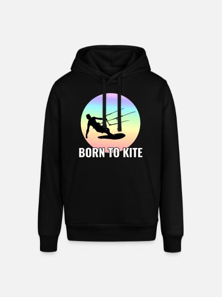 Kitesurfing Kitesurf Kiteboarding Kiteboarder - Stanley/Stella SOUNDER Unisex Hoodie - black