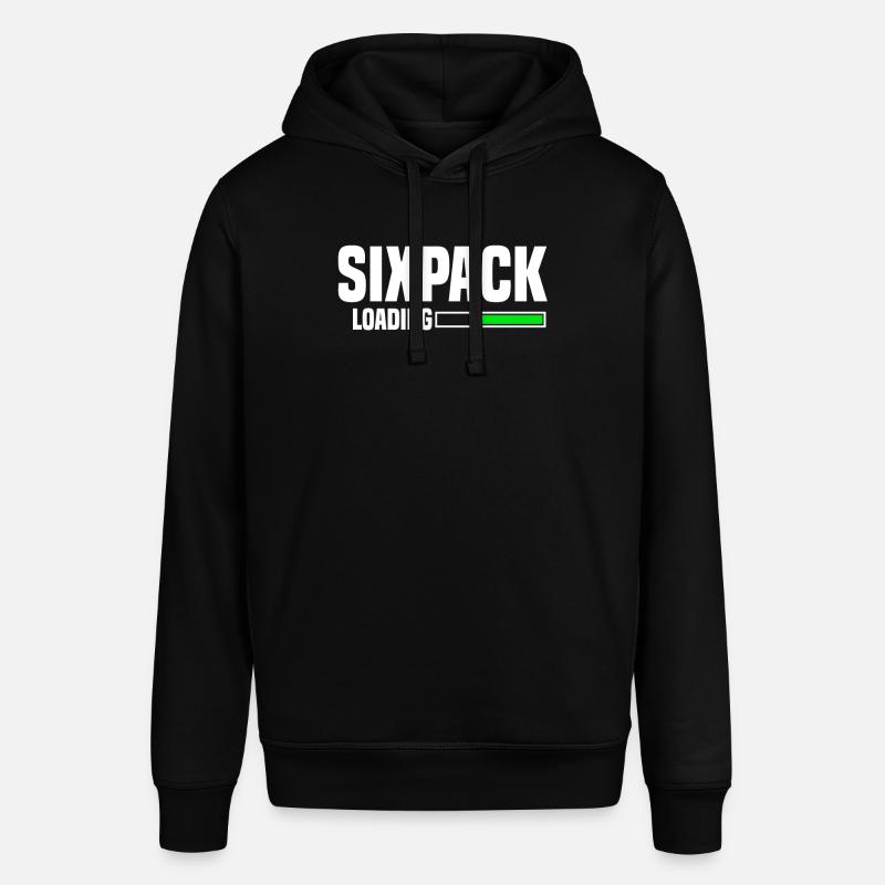 sixpack loading - Stanley/Stella Unisex Hoodie SOUNDER - Schwarz