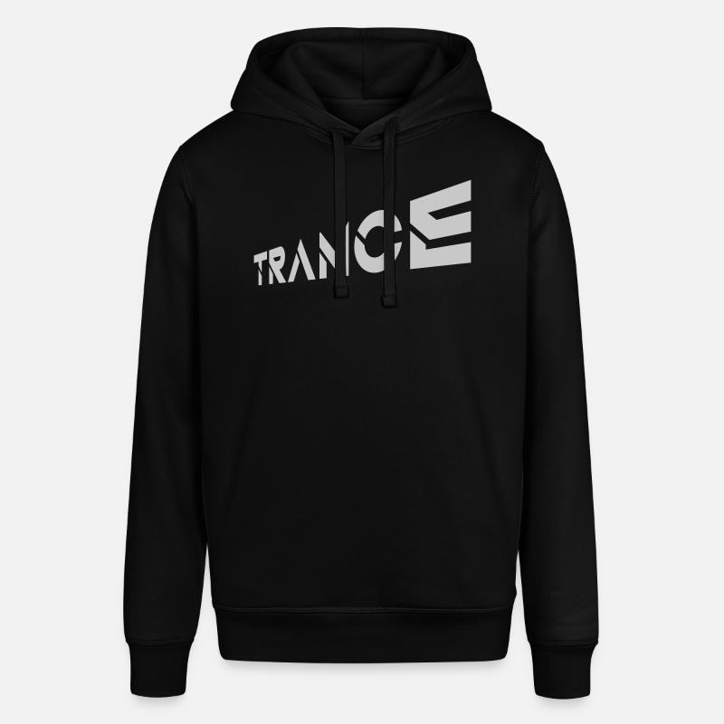 Musique de lettrage Techno Trance - Sweat à capuche SOUNDER Stanley/Stella Unisexe - noir