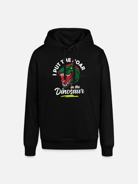 Prehistoric Triceratops Dinosaur Fossil - Stanley/Stella SOUNDER Unisex Hoodie - black