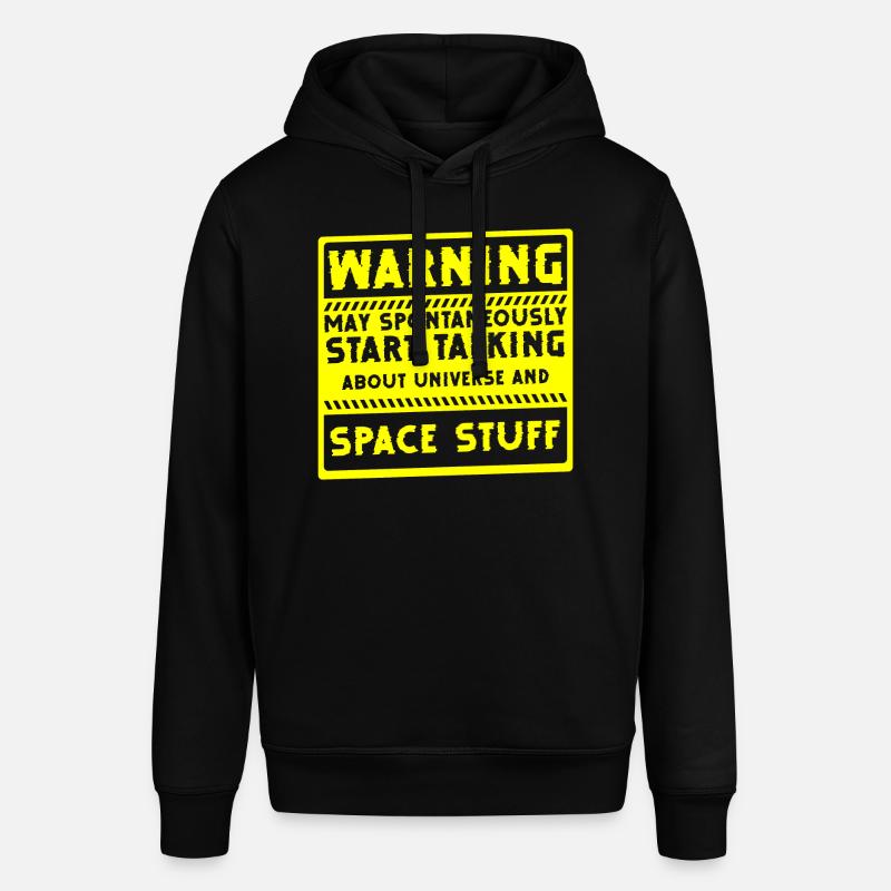 étoiles planète lune terre - Sweat à capuche SOUNDER Stanley/Stella Unisexe - noir