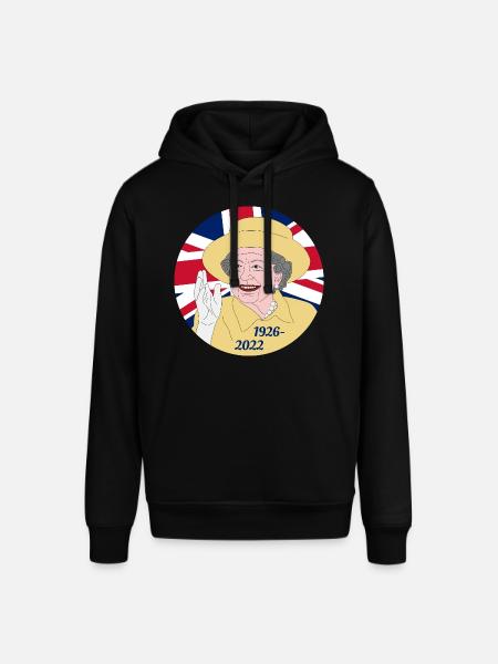 Queen Elizabeth II - 1926-2022 - Stanley/Stella SOUNDER Unisex Hoodie - black