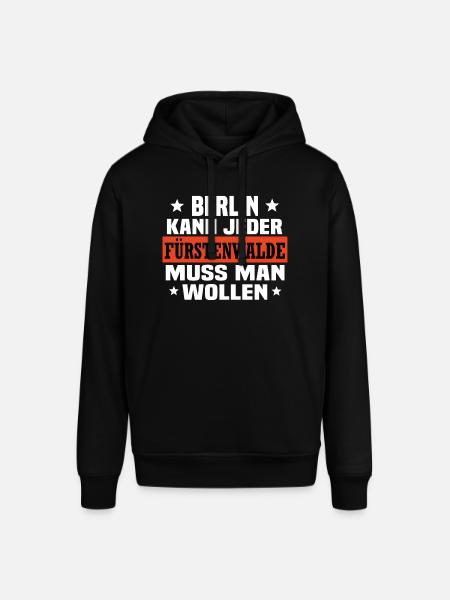 Fürstenwalde Spree - Stanley/Stella Unisex Hoodie SOUNDER - Schwarz