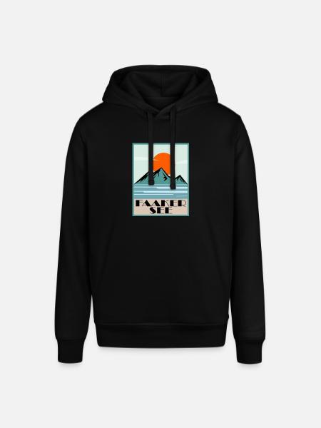 Faaker See - Stanley/Stella Unisex Hoodie SOUNDER - Schwarz