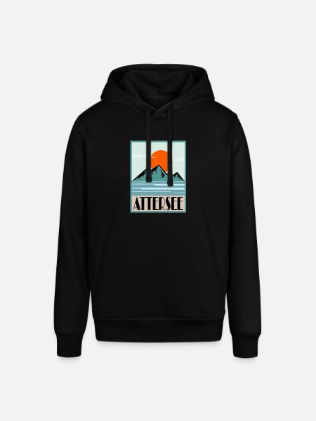 Attersee - Stanley/Stella Unisex Hoodie SOUNDER - Schwarz