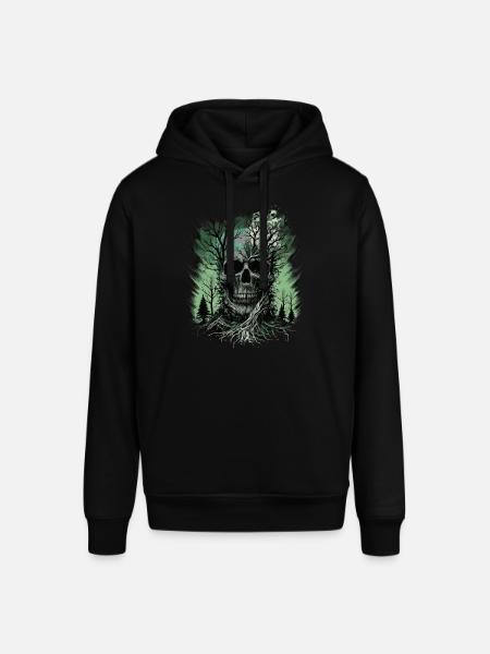 Skull Forest - Stanley/Stella SOUNDER Unisex Hoodie - black