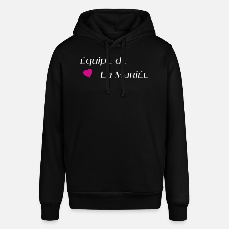 Équipe de la mariée - Sweat à capuche SOUNDER Stanley/Stella Unisexe - noir