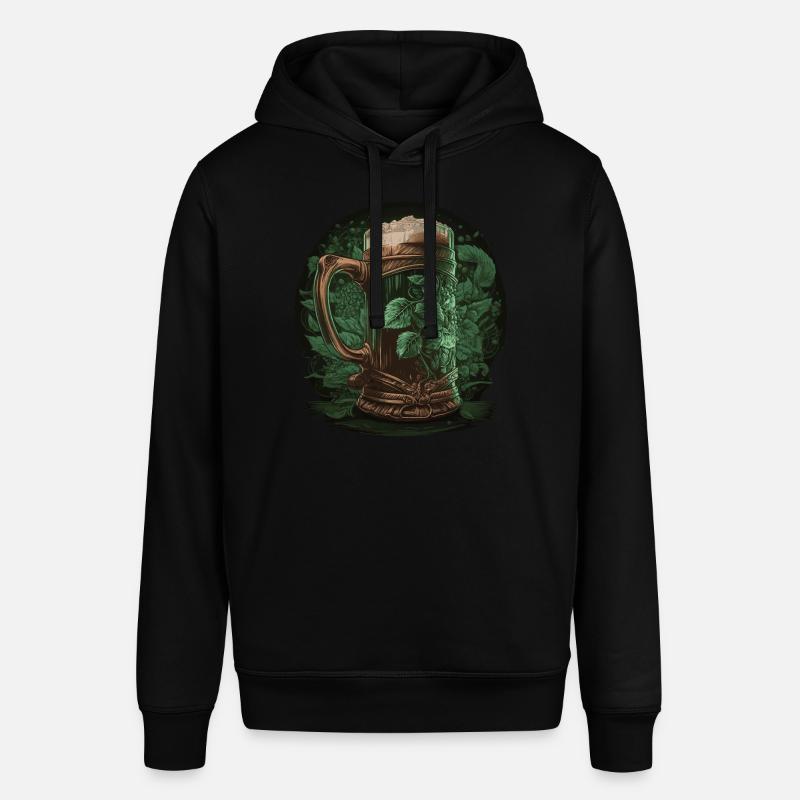 Boire de la bière - Sweat à capuche SOUNDER Stanley/Stella Unisexe - noir