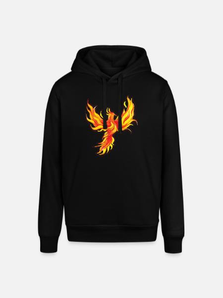 Phoenix Bird Mythical Creatures - Stanley/Stella SOUNDER Unisex Hoodie - black