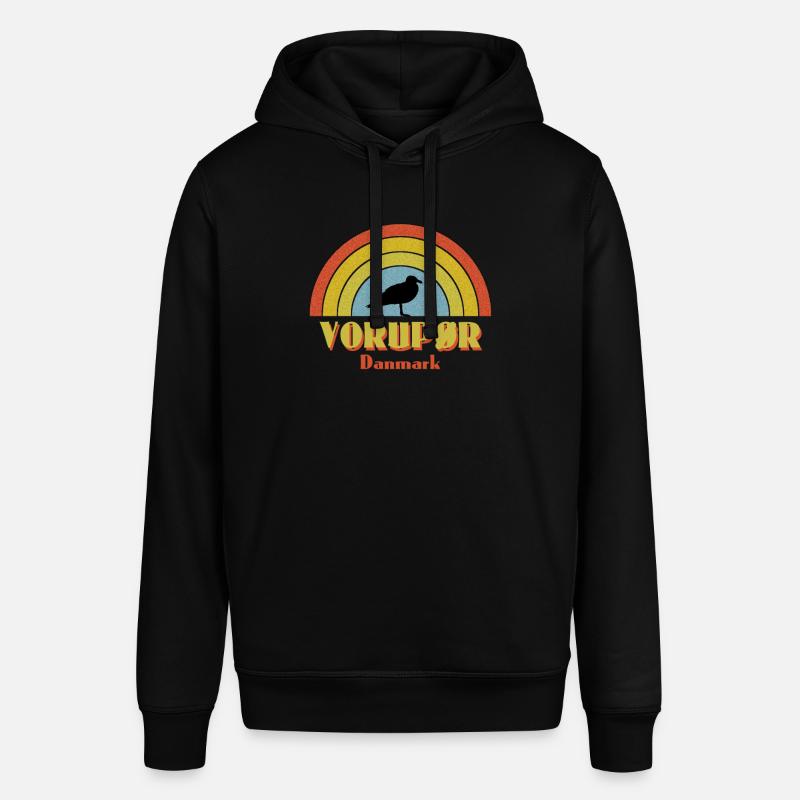 Vorupor Danemark - Sweat à capuche SOUNDER Stanley/Stella Unisexe - noir