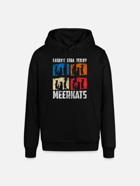 Wildtier Zoo Querstreifen - Stanley/Stella Unisex Hoodie SOUNDER - Schwarz