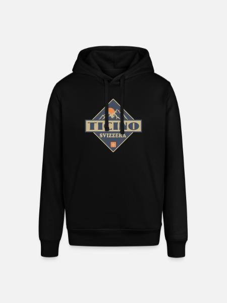 Kanton Tessin - Stanley/Stella Unisex Hoodie SOUNDER - Schwarz