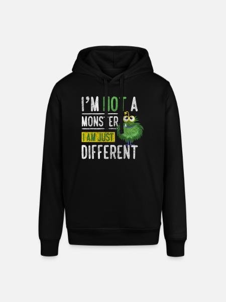 Horror Terrible Costume - Stanley/Stella SOUNDER Unisex Hoodie - black