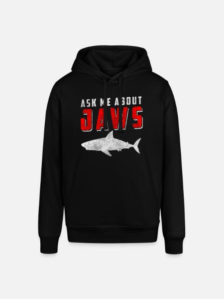 Shark predator teeth - Stanley/Stella SOUNDER Unisex Hoodie - black