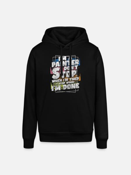 Painter Profession Paint Paint Roller - Stanley/Stella SOUNDER Unisex Hoodie - black