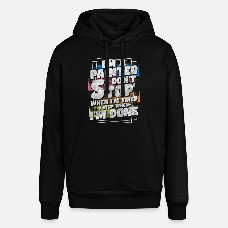 Painter Profession Paint Paint Roller - Stanley/Stella SOUNDER Unisex Hoodie - black