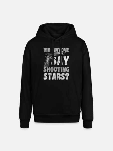 Star Shooting Star Asterisk - Stanley/Stella SOUNDER Unisex Hoodie - black