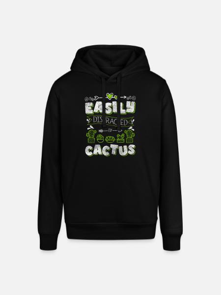 Cacti Prickly Gardener Sting - Stanley/Stella SOUNDER Unisex Hoodie - black