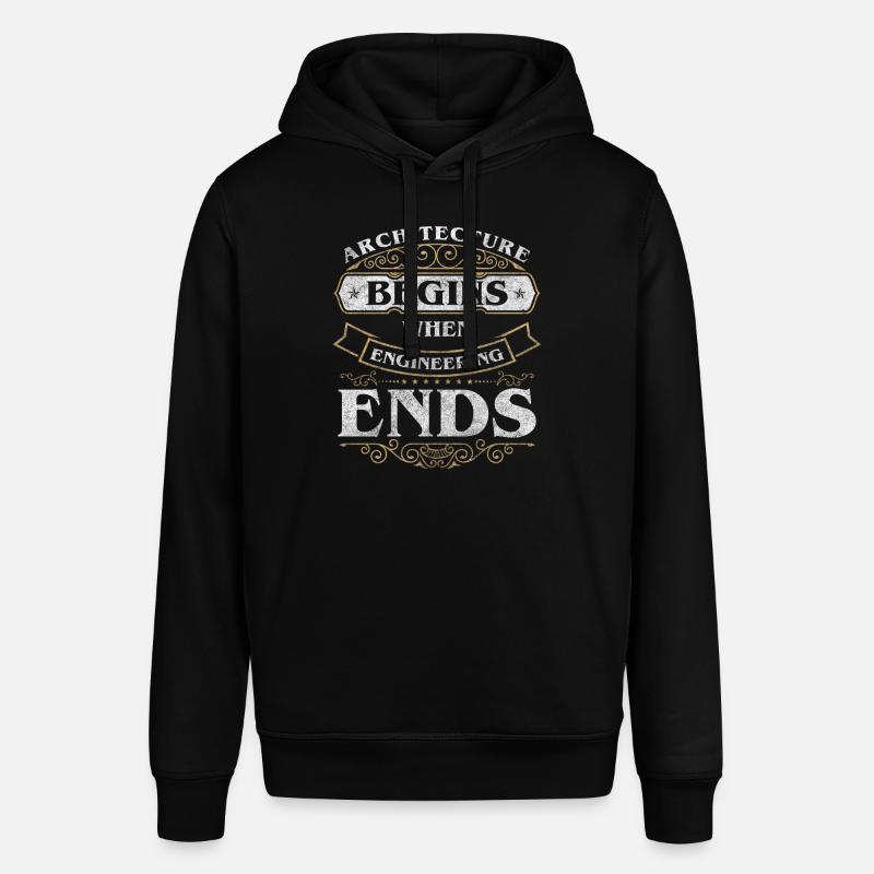 Engineer, Design, Architect's Office - Stanley/Stella SOUNDER Unisex Hoodie - black